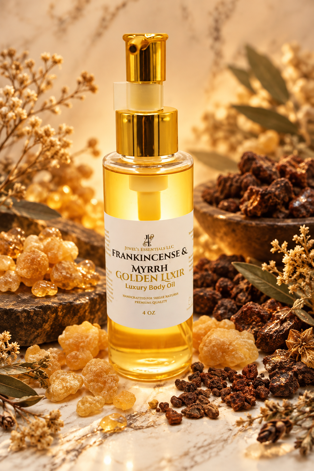 Frankincense & Myrrh Golden Lixir