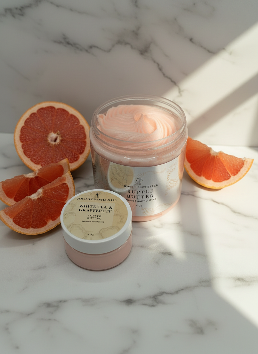 White Tea & Grapefruit Whipped Body Butter