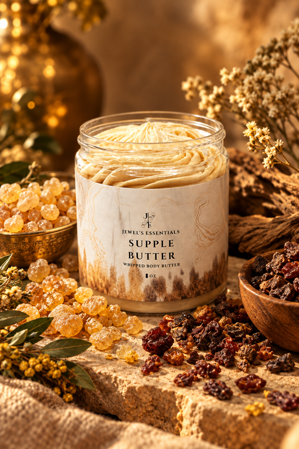 Frankincense & Myrrh Whipped Body Butter