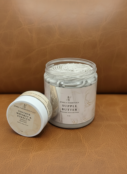 Vintage Whiskey &amp; Tobacco Whipped Body Butter
