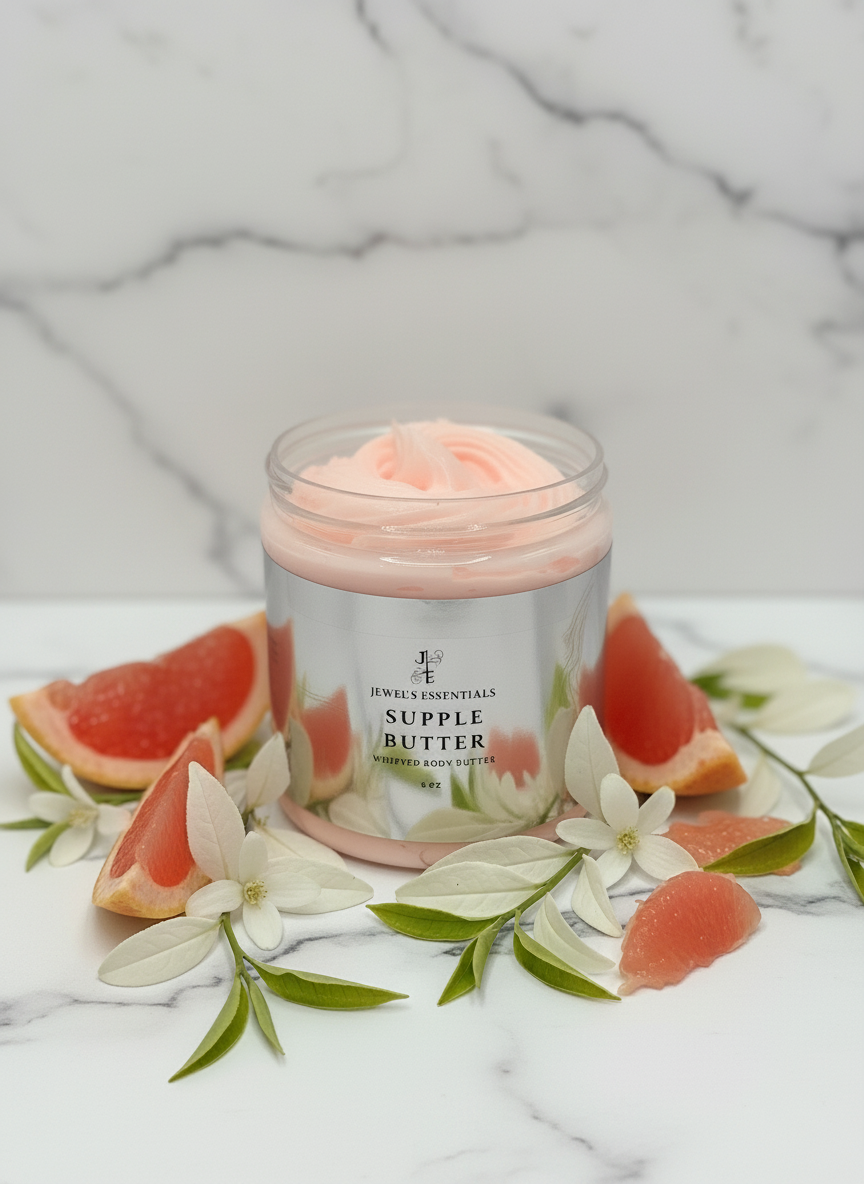 White Tea &amp; Grapefruit Whipped Body Butter